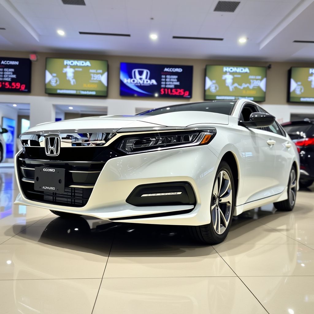 เช็คราคา Accord ป้ายแดง